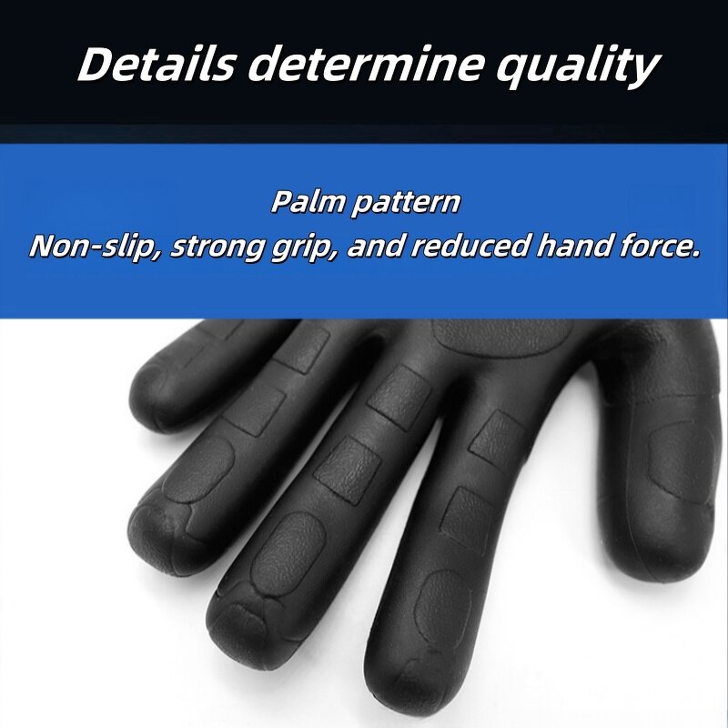 Safety Gloves Manufacturer - TPE Injection Five-level Cut-resistant Durable Labor protection