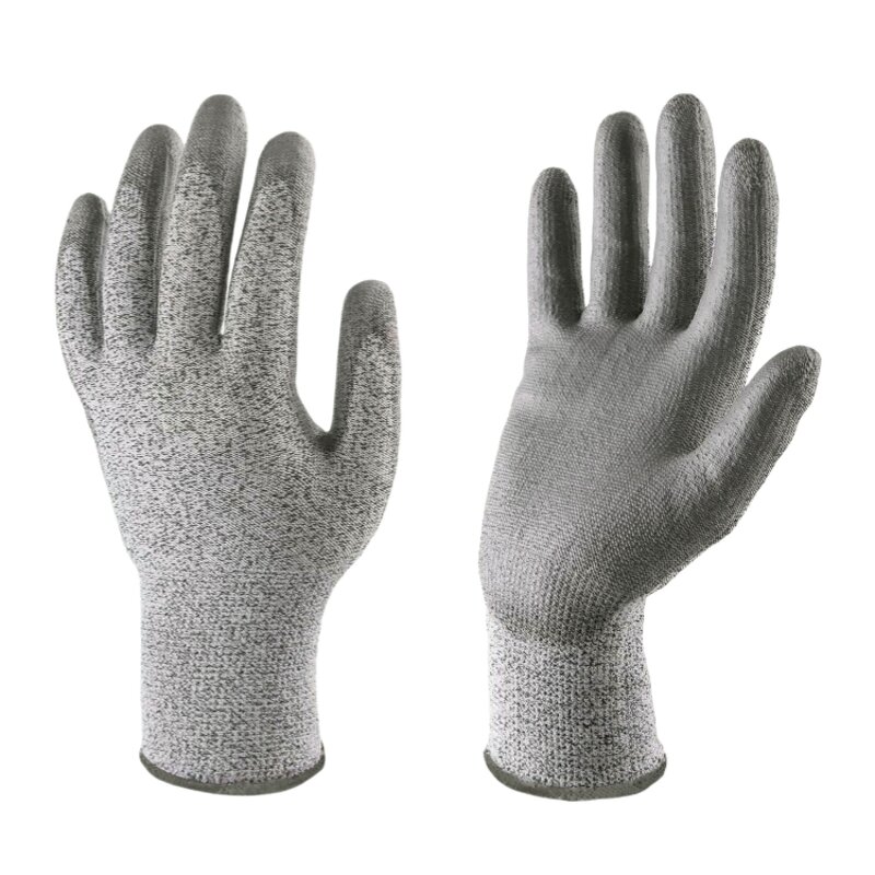 Safety Gloves Manufacturer - CE EN 388 Level 5 Cut Resistant Pu Coated Waterproof Adjustable Custom Durable Work