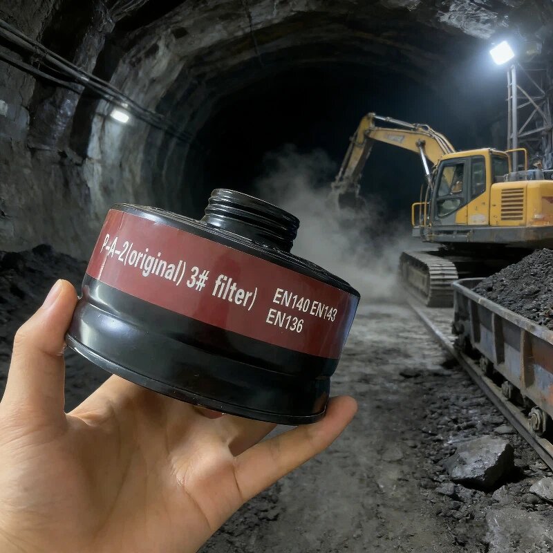 Gas Mask Filter Manufacturer - P-A-2 Organic Vapors NBC for 40mm Gas Masks 40mm Canister RD40 Canister