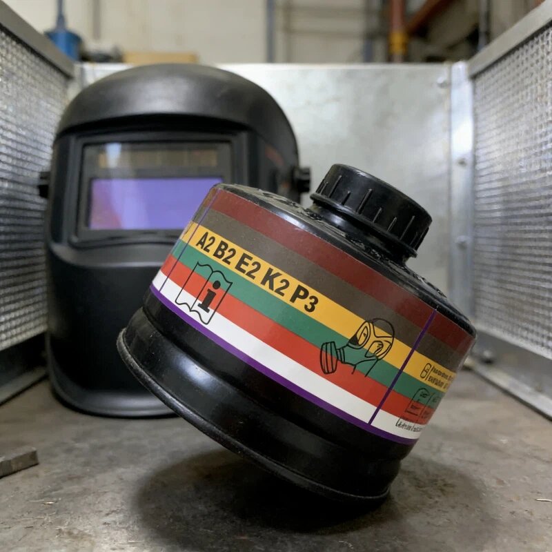 Activated Carbon Filter Cartridge Manufacturer - Industrial Grade 40mm for Full Face & Half Face Respirators