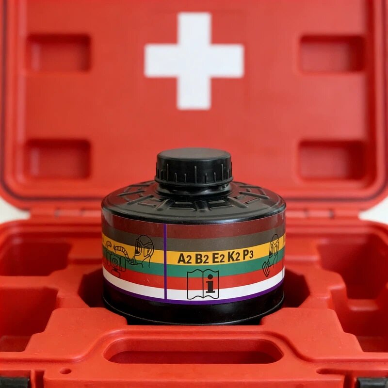 Gas Mask Filter Manufacturer - A2 B2 E2 K2 P3 Universal for Painting