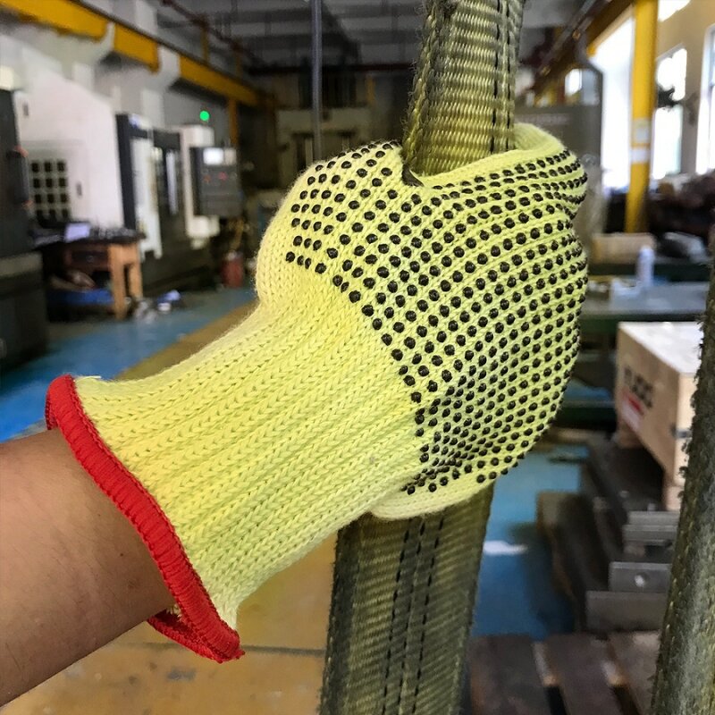 Safety Gloves Manufacturer - Industrial Boots Anti Cut High Temperature Anti Heat Aramid Oven Kevlar PVC Coating OEM