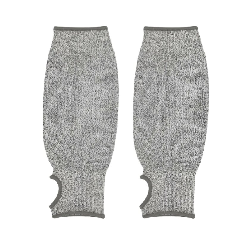 Safety Gloves Manufacturer - Stock Grade 5 Anti-cutting Anti-cutting Arm Protection Loose HPPE Sleeve Wrist Protection