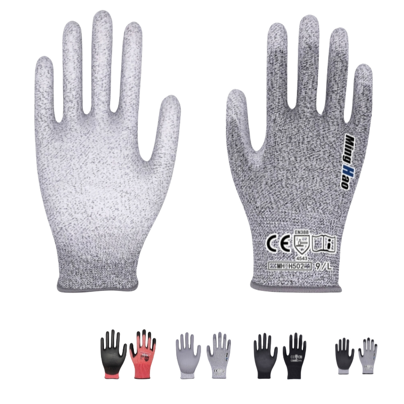 Safety Gloves Manufacturer - High-Strength Fireproof & Heat Resistant Silicone Coated Cut Resistant Hand Protection