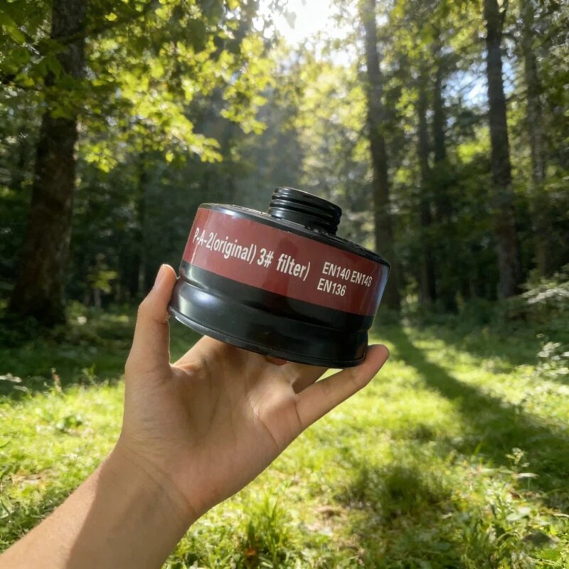 Gas Mask Filter Manufacturer - Single 40mm Activated Carbon for Chemicals