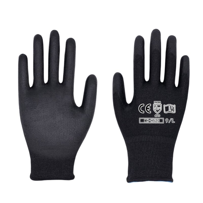 Safety Gloves Manufacturer - CE EN 388 Level 5 Cut Resistant Pu Coated Waterproof Adjustable Custom Durable Work