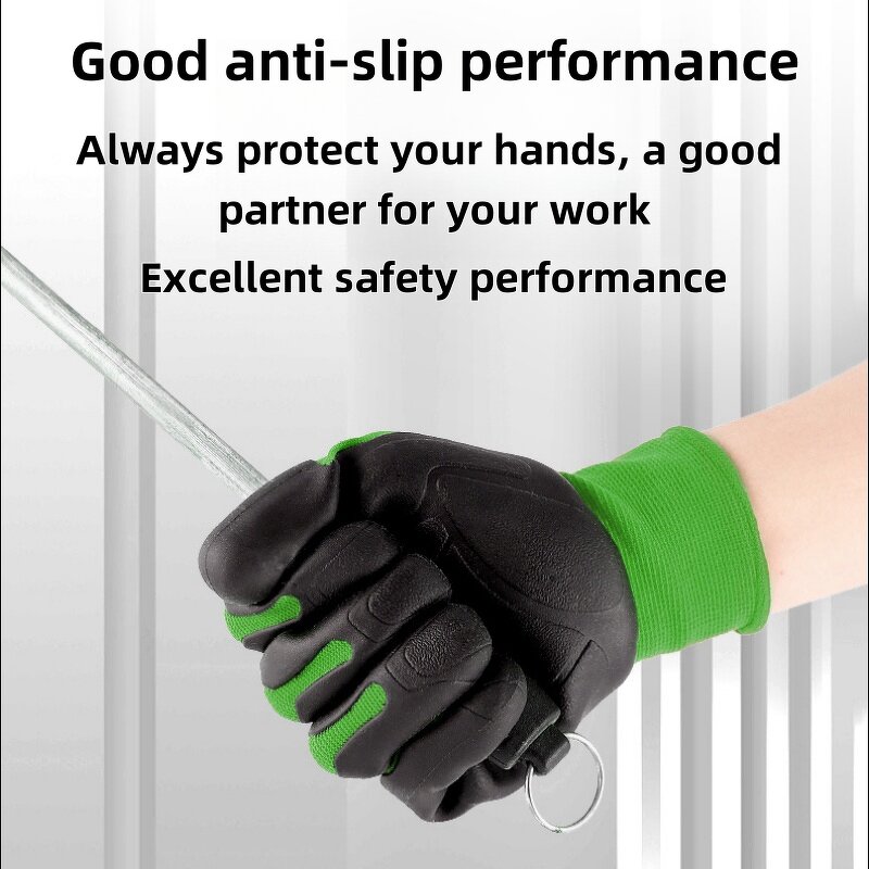 Safety Gloves Manufacturer - TPE Injection Five-level Cut-resistant Durable Labor protection