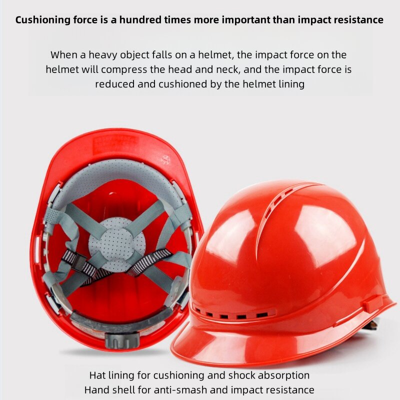 Safety Helmet Manufacturer - V-Shaped Customizable High-Strength Protective Hard Hat
