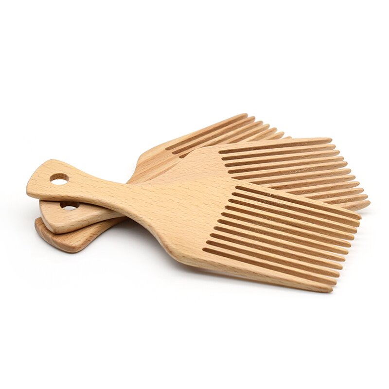 Comb Manufacturer - Wholesale Custom Wooden Bathroom Hair Afro Pick
