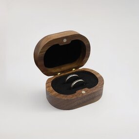 Jewelry Box Manufacturer - Wholesale Luxury Wood Ring Earring Cases with Custom Logo