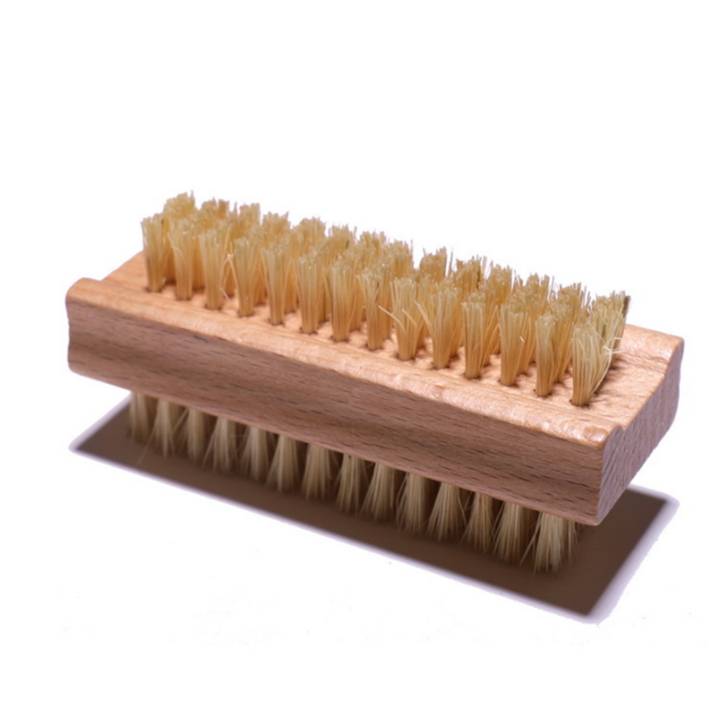 Nail Dust Cleaning Brush Manufacturer - Customizable LOGO Wooden Handle Sisal Two Side