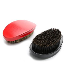 Wave Brush Manufacturer - Best Selling 360 100% Boar Bristle Wooden Curve Brush