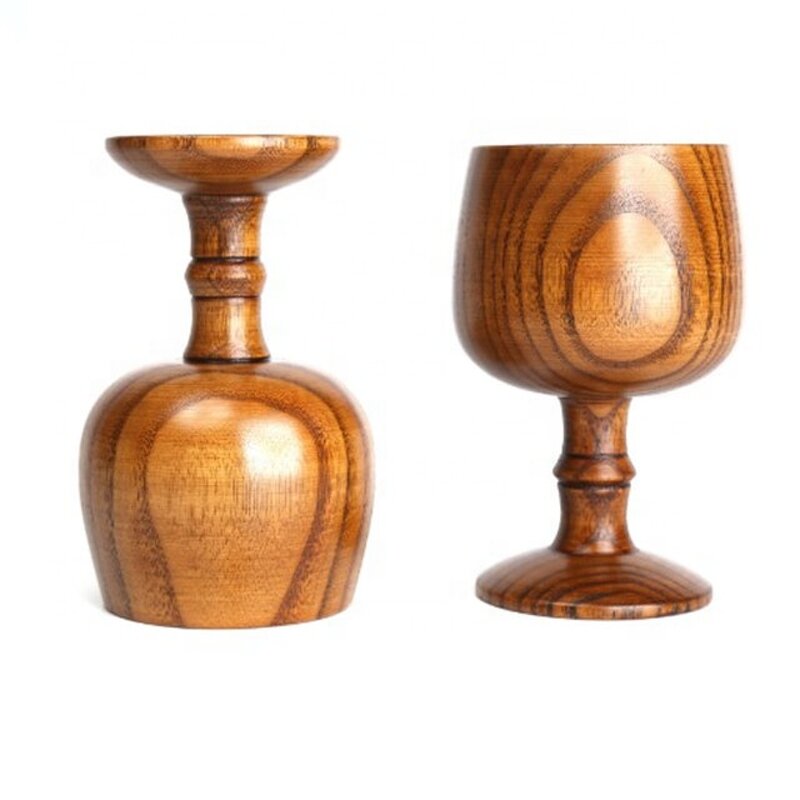 Wine Cup Manufacturer - Handmade Jujube Wooden Goblet