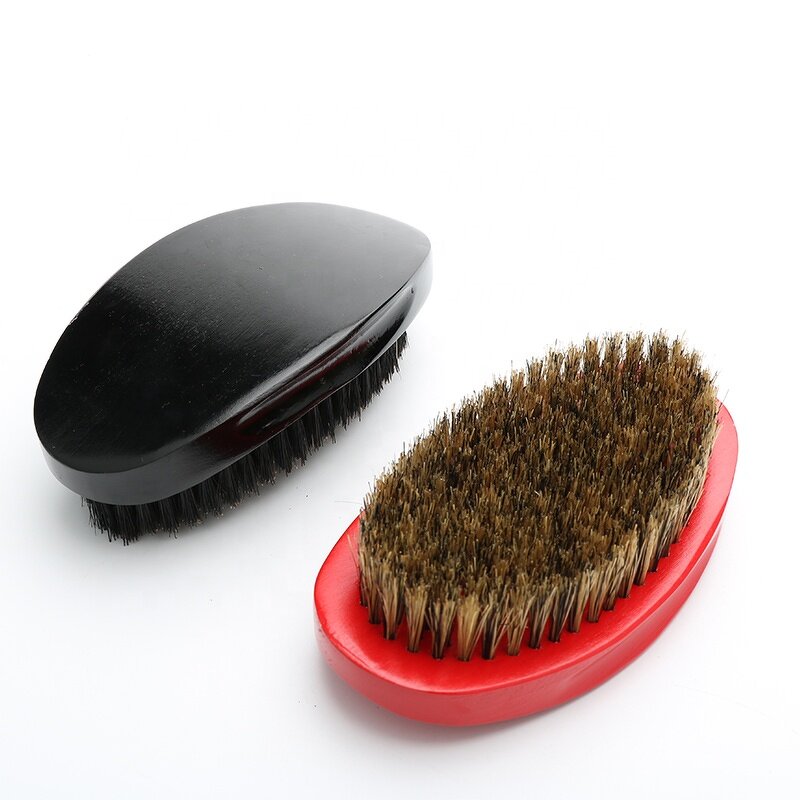 Wave Brush Manufacturer - Best Selling 360 100% Boar Bristle Wooden Curve Brush