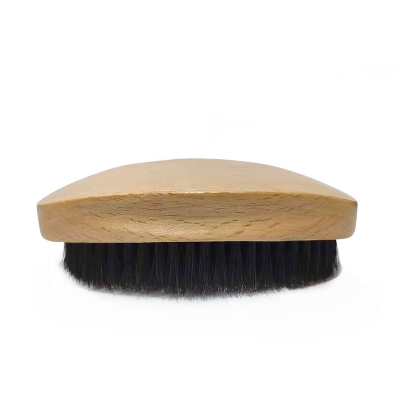 Wave Cleaning Brush Manufacturer - Wholesale Private Label Wooden Handle Curved for Men