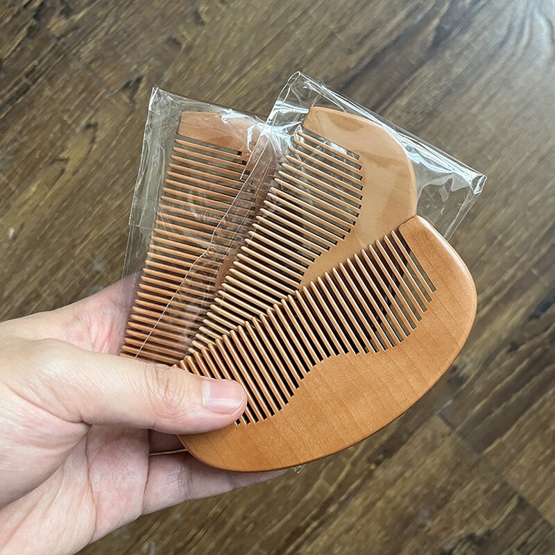 Comb Manufacturer - Customizable LOGO Handmade Antistatic Wooden for Bathroom Supplies