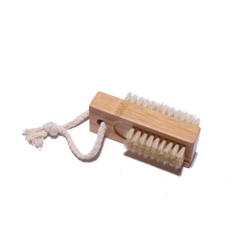 Nail Dust Cleaning Brush Manufacturer - Customizable LOGO Wooden Handle Sisal Two Side