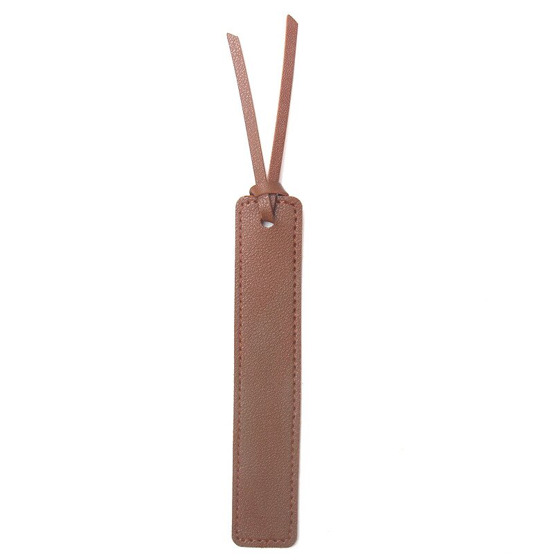 Bookmark Manufacturer - Personalized Page Markers Reading Gift Leather with Leather Rope