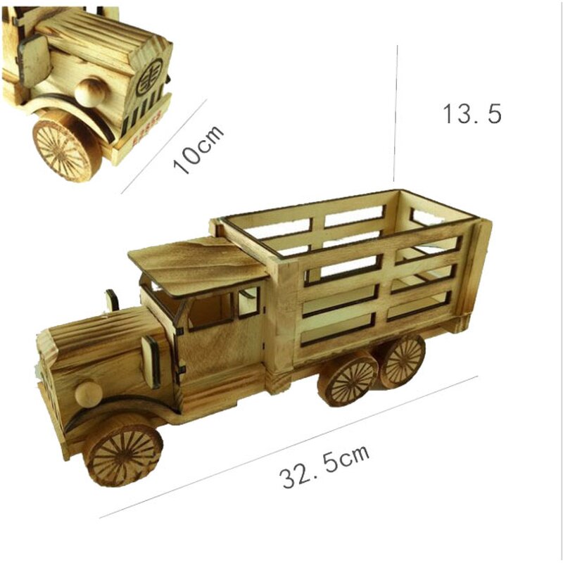 Wooden Toy Manufacturer - Hot Sale Handmade Natural Truck for Children