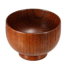 Wood Bowl Manufacturer - Hot Sale Natural Round 4.25inch Solid for Rice