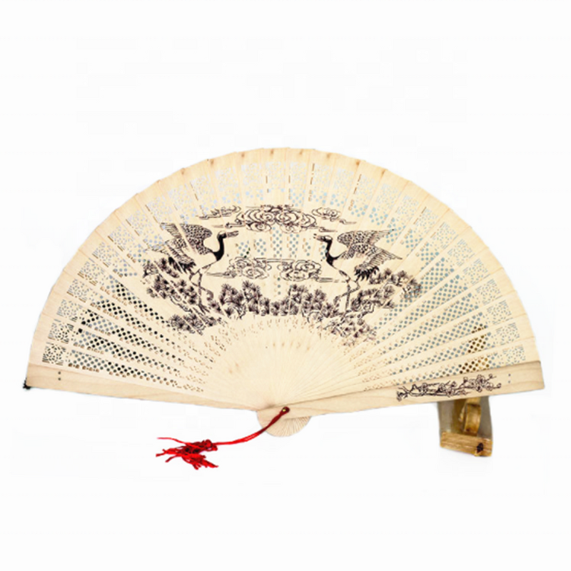 Fan Manufacturer - Hot Sale Crafts Handmade Natural Bamboo Wooden for Gift