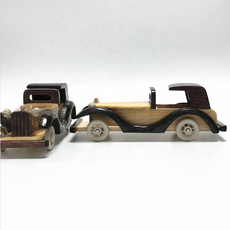 Wooden Car Craft Manufacturer - Wholesale Natural for Home Decoration