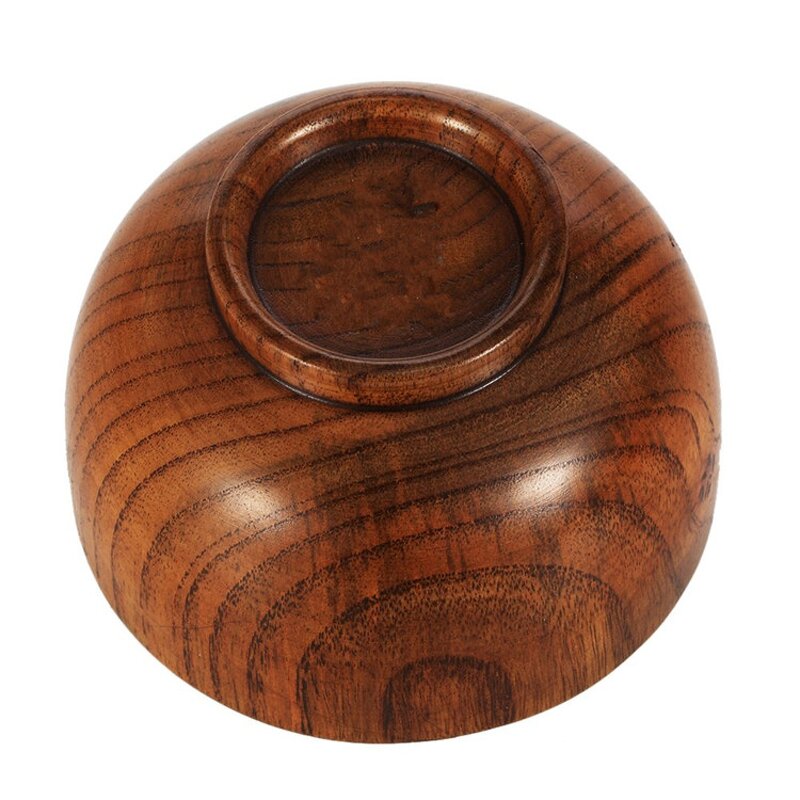 Wood Bowl Manufacturer - Hot Sale Natural Round 4.25inch Solid for Rice