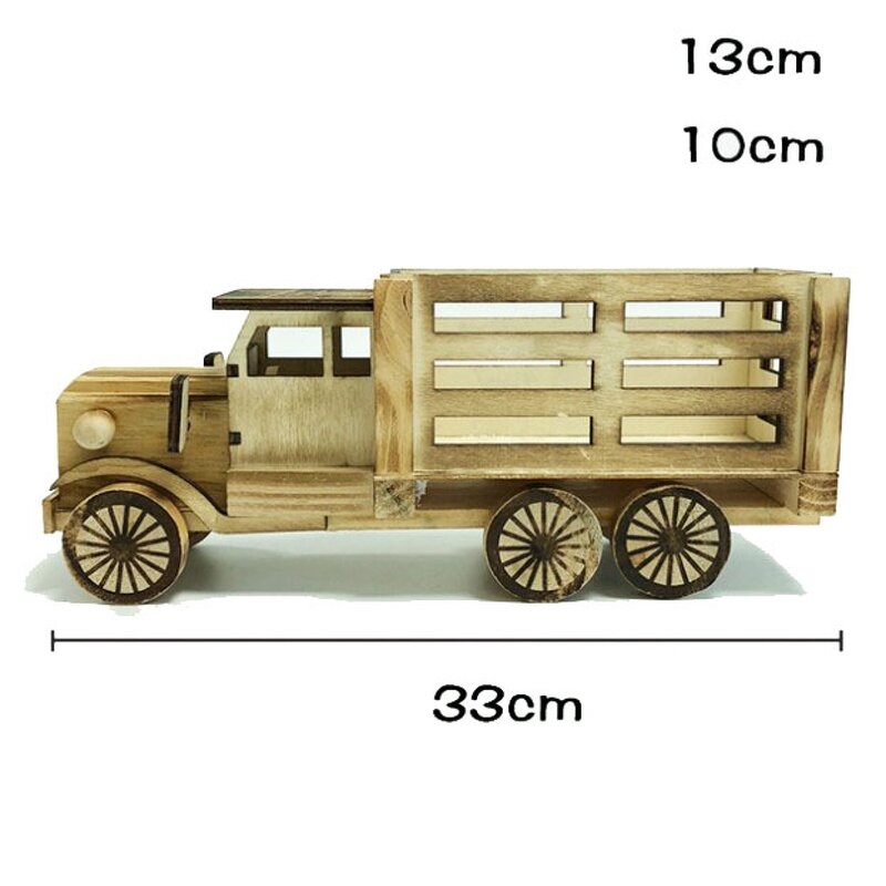 Wooden Toy Manufacturer - Hot Sale Handmade Natural Truck for Children