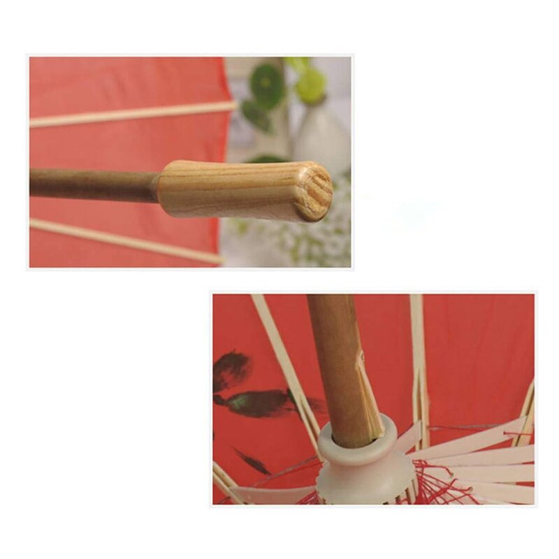 Umbrella Manufacturer - Japanese Chinese Wooden Handle Parasol Paper for Wedding Parties