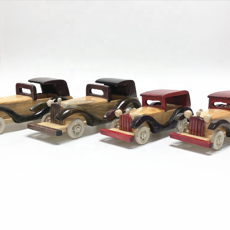 Wooden Car Craft Manufacturer - Wholesale Natural for Home Decoration