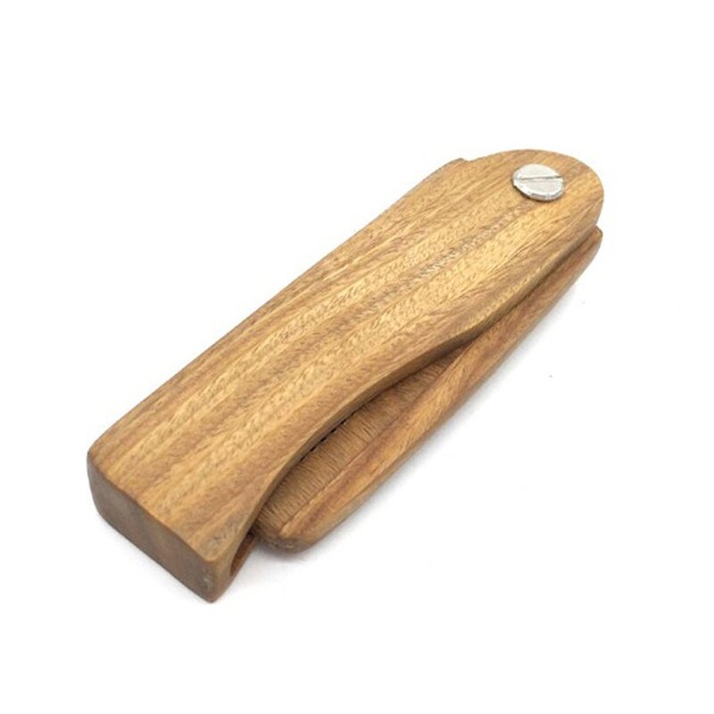 Beard Comb Manufacturer - Custom logo Wooden Sandalwood Folding