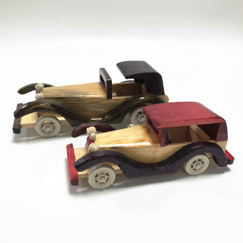 Wooden Car Craft Manufacturer - Wholesale Natural for Home Decoration