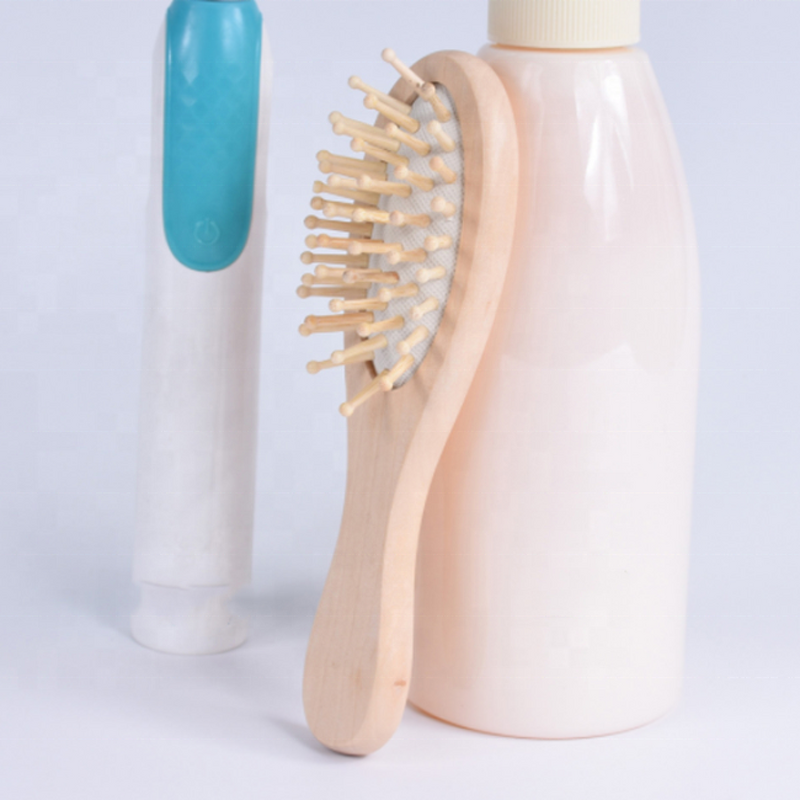 Travel Hair Brush Manufacturer - Wholesale Portable Wooden Bristle With Handle