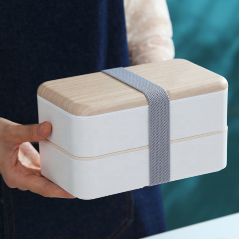 Lunch Box Manufacturer - Hot Sale Travel Leak Proof Premium Wooden Bento With Eco Friendly