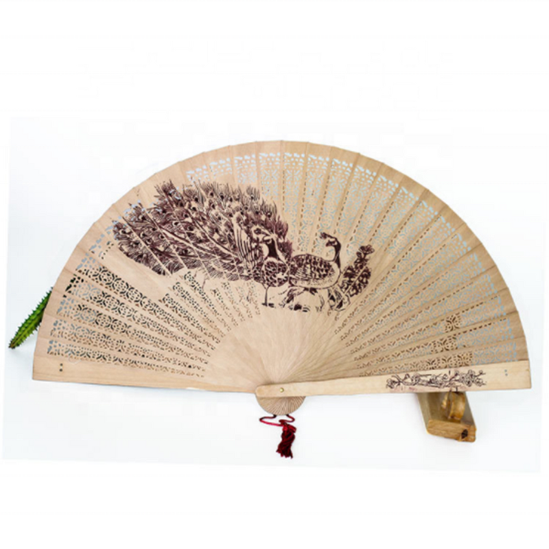 Fan Manufacturer - Hot Sale Crafts Handmade Natural Bamboo Wooden for Gift