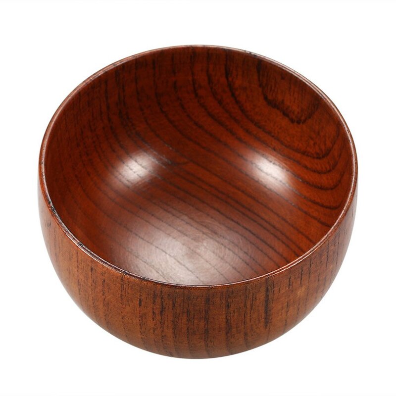 Wood Bowl Manufacturer - Hot Sale Natural Round 4.25inch Solid for Rice