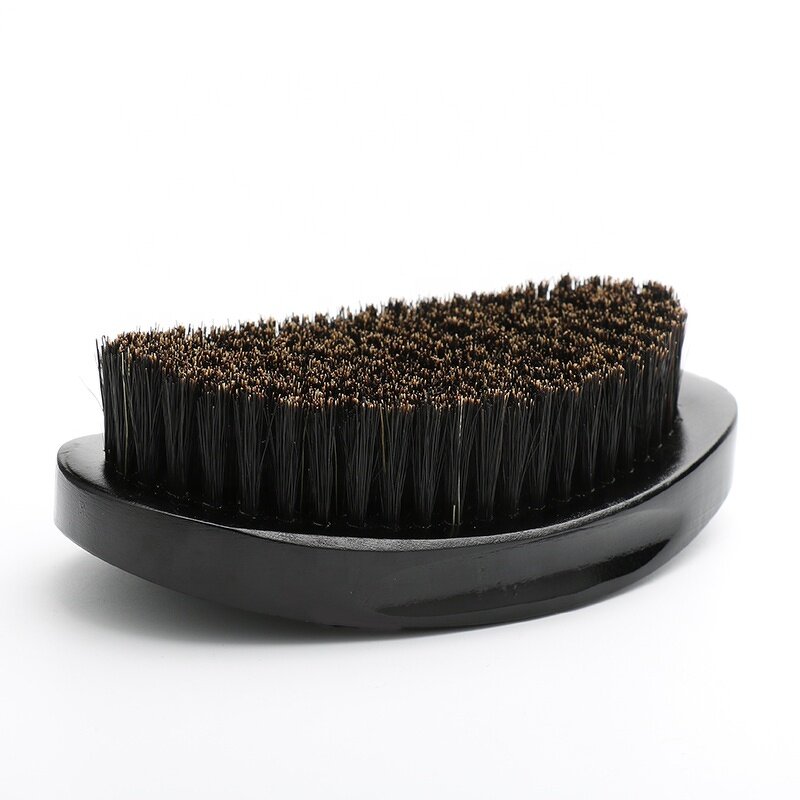 Wave Brush Manufacturer - Best Selling 360 100% Boar Bristle Wooden Curve Brush