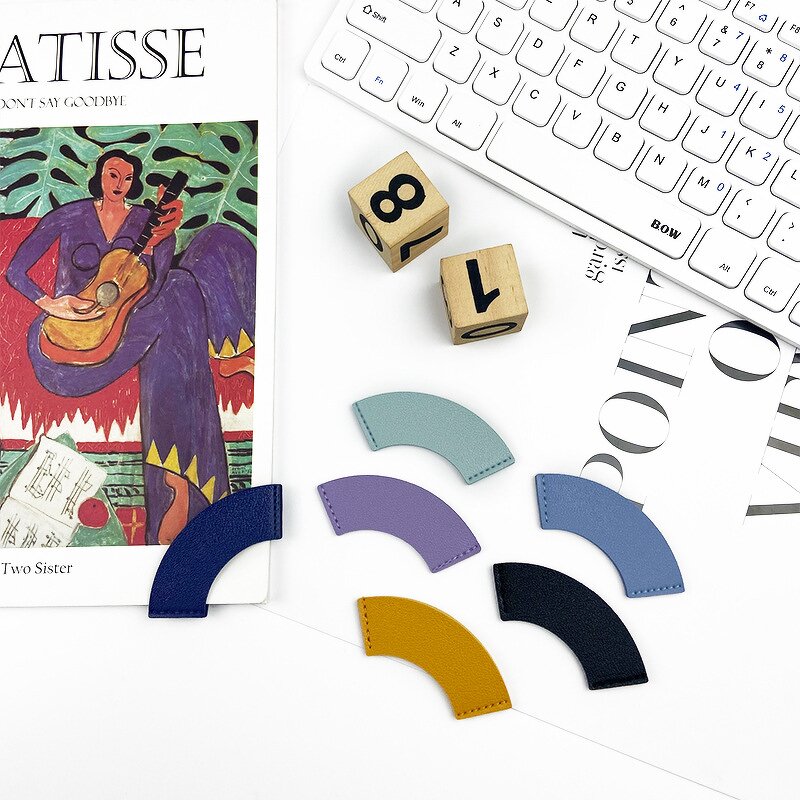 Bookmark Manufacturer - Wholesale Cute Handmade Reading Small Gifts Corner Page Book Marks Leather Heart