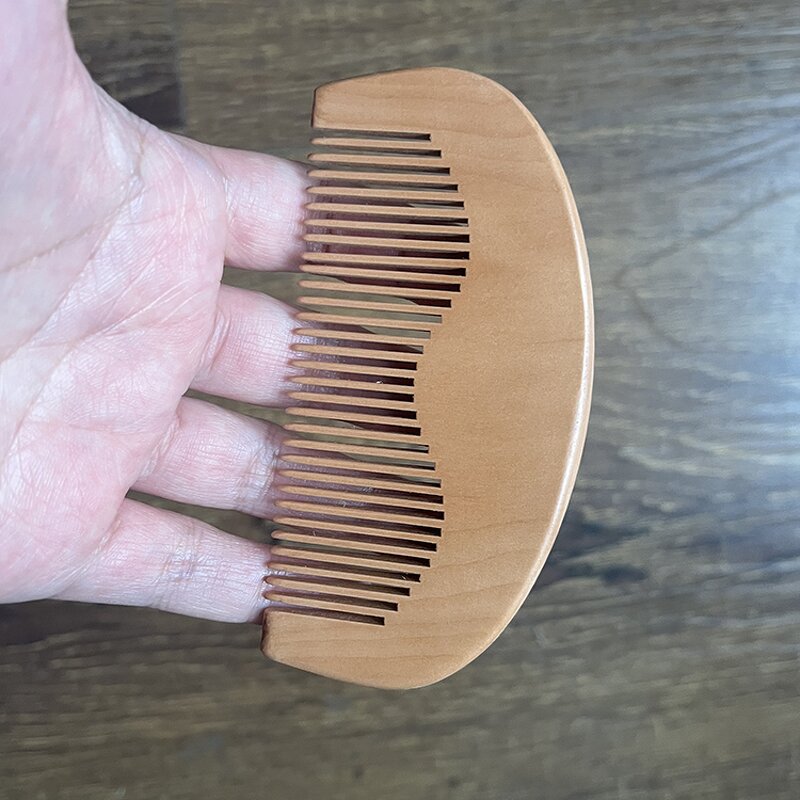 Comb Manufacturer - Customizable LOGO Handmade Antistatic Wooden for Bathroom Supplies