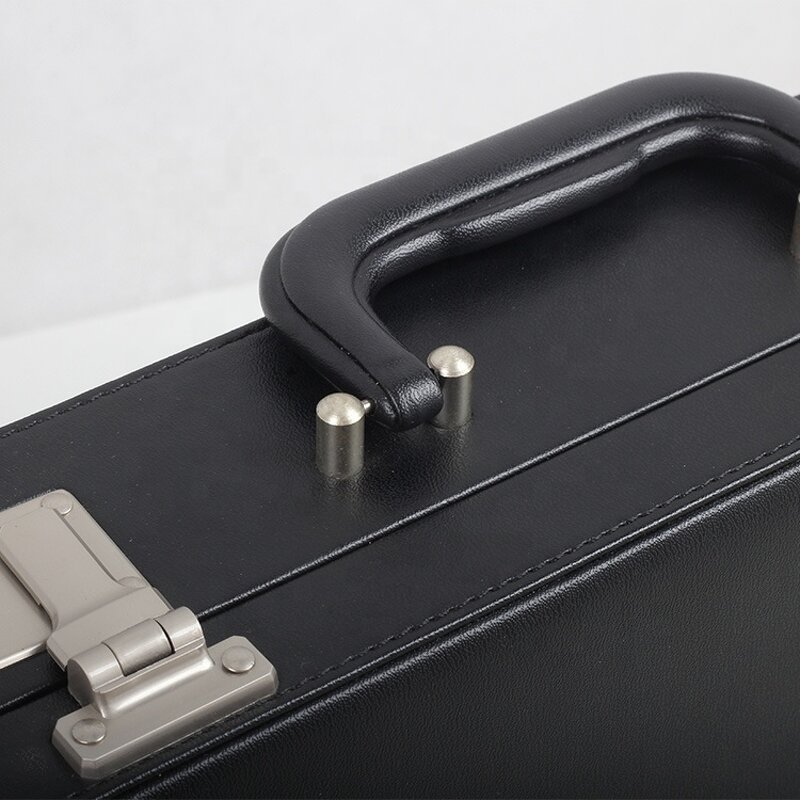 Briefcase Manufacturer - Custom High-end Men's PVC Leather