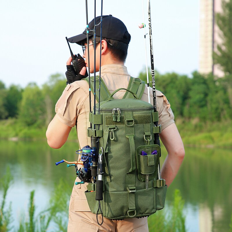 Fishing Backpack Manufacturer - Wholesale New Outdoor Sports Multi-function Large Capacity Waterproof Men Luya Bag
