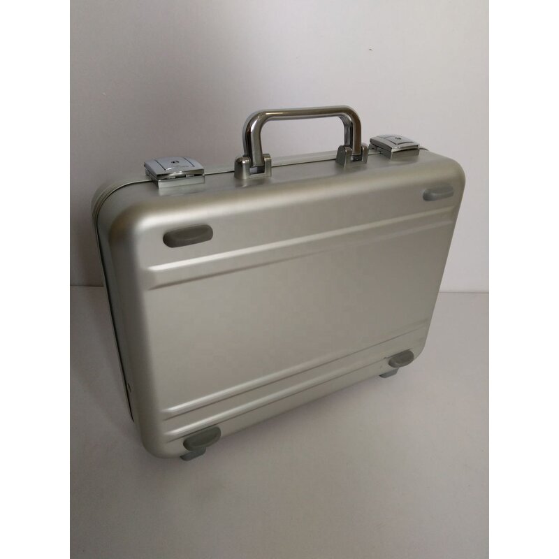 Aluminum Laptop Briefcase Manufacturer - Custom Hard Silver Ultra-thin High-end Box Aluminum Notebook Aluminum Laptop Bag