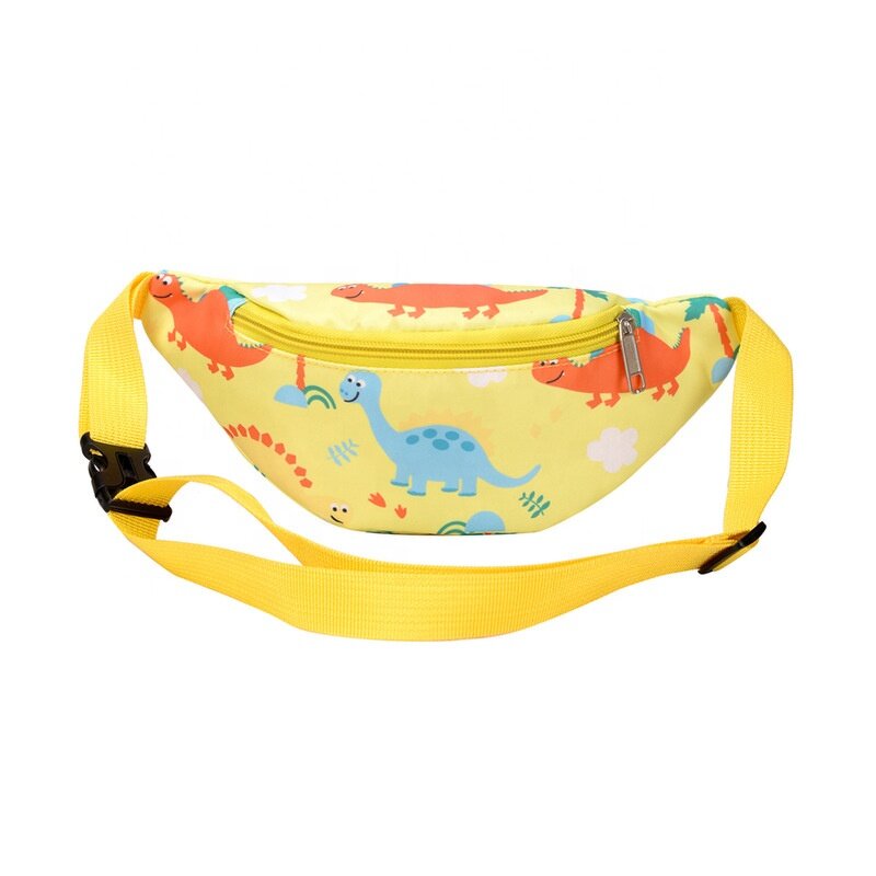Shoulder Chest Bag Manufacturer - New Children's Foreign Style Cute Dinosaur Princess Prince Childlike