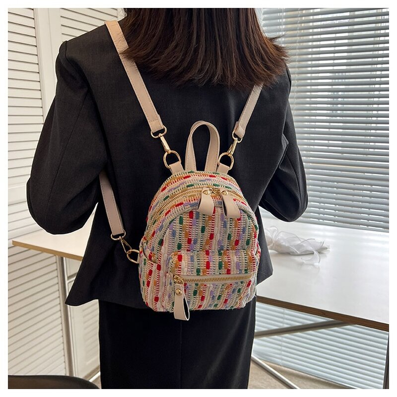 Woven Backpack Manufacturer - Candy Color Cute and Fashion Ladies