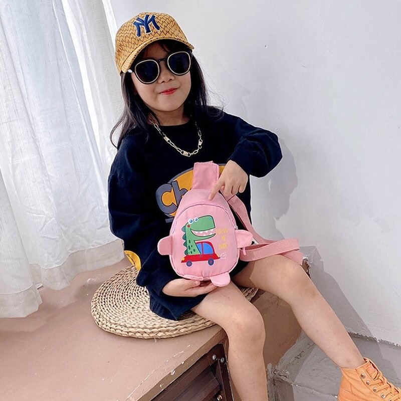 Chest Bag Manufacturer - Wholesale Cartoon Children's Cute Dinosaur