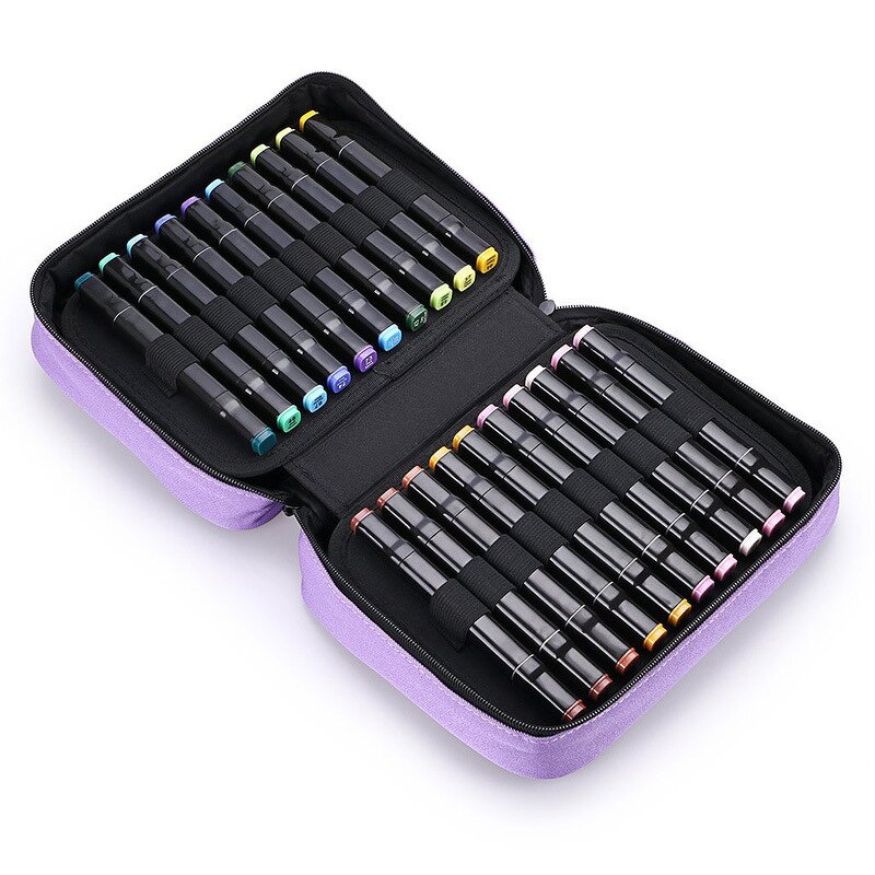 Marker Storage Bag Manufacturer - Popular Marker Bag Sketch 40 Colors Painting