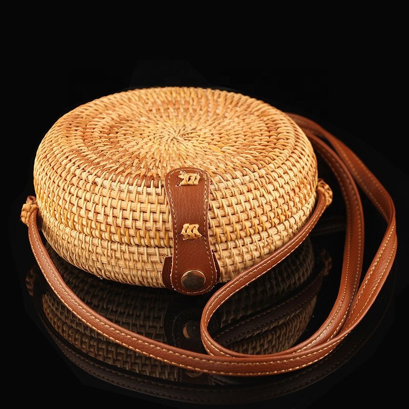 Rattan Straw Cross-body Bag Manufacturer - Fashion Handmade Personalized Shoulder