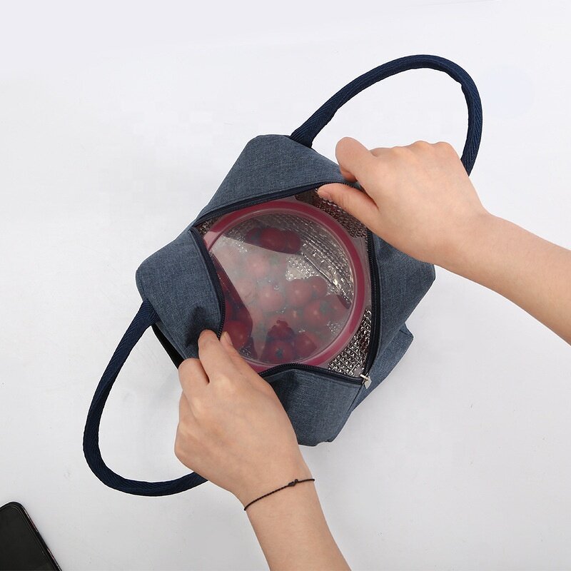 Cooler Lunch Bags Manufacturer - Wholesale Cheap Simple Insulated Foldable Tote