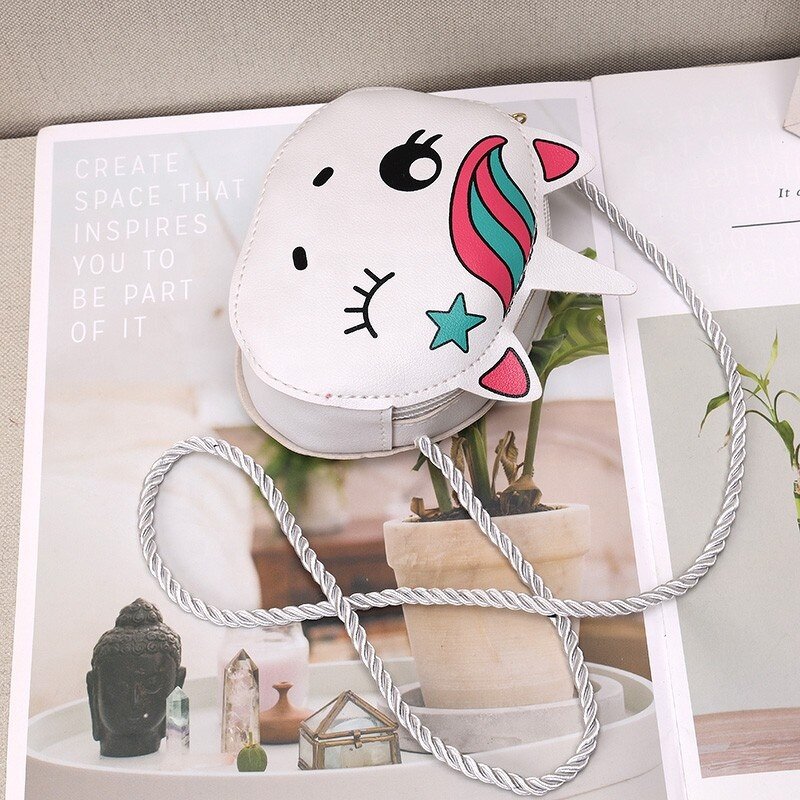 Coin Shoulder Messenger Bag Manufacturer - Mini unicorn New Japanese Cute Cartoon Wild Kids