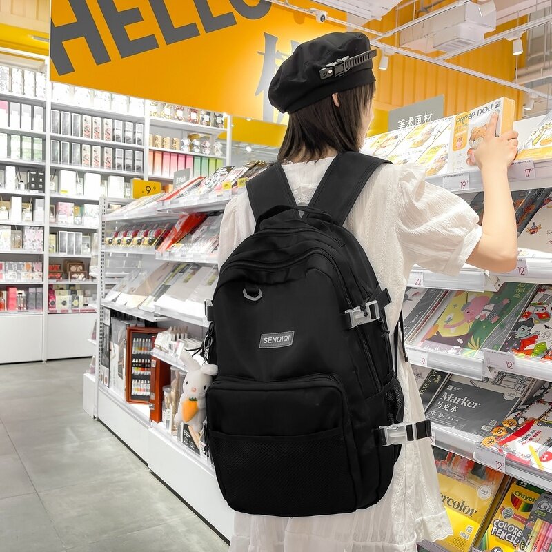 School Backpack Manufacturer - Cute Waterproof Fashion Large-capacity Student Universal